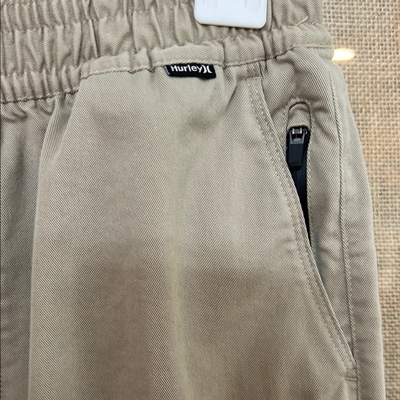 Hurley Boys Khaki Pull on Pants - Picture 2 of 7
